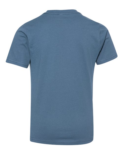 Youth Cotton T-Shirt - Blue Jean Back
