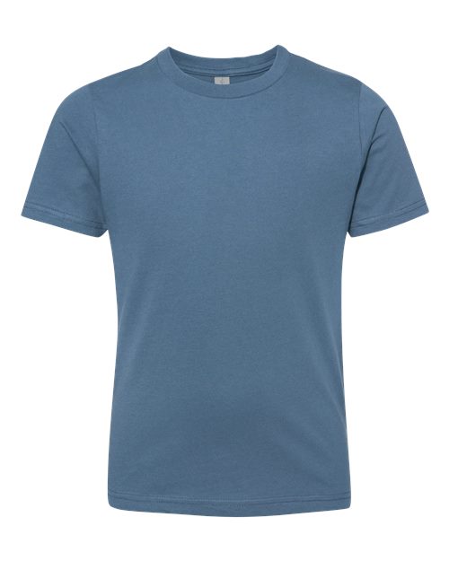 Youth Cotton T-Shirt - Blue Jean Front