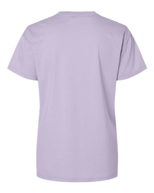 Women's Cotton Relaxed T-Shirt - Lavender Back
