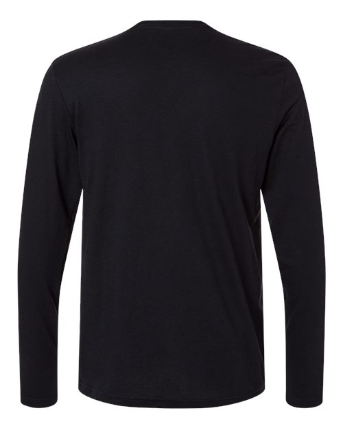 Men's Triblend Long Sleeve T-Shirt - Black Back