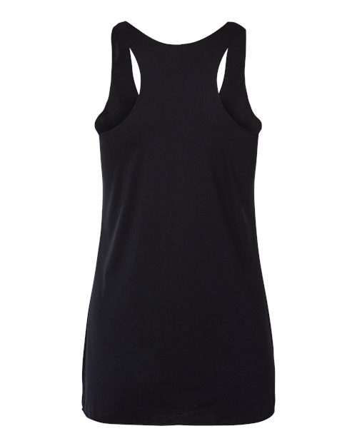 Women’s Triblend Racerback Tank - Black Back