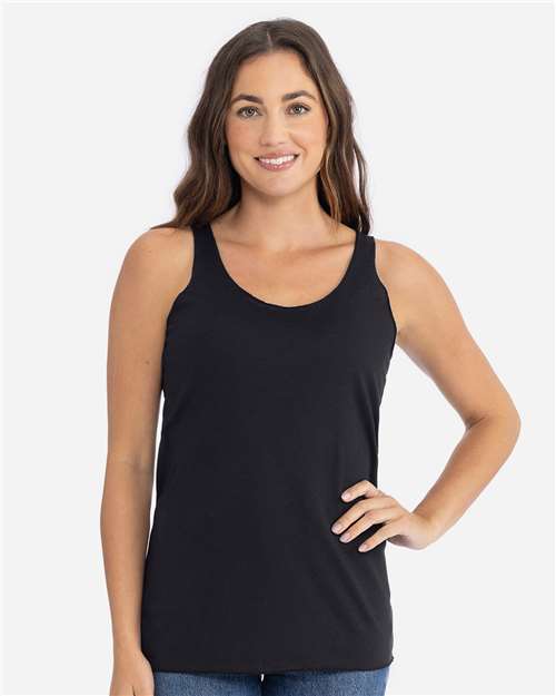 Next Level Women’s Triblend Racerback Tank - Model Front
