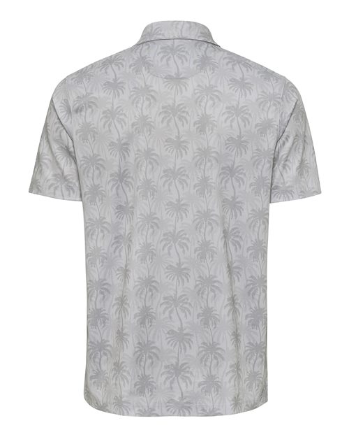 Men's Charleston Sublimated Polo - Silver Back
