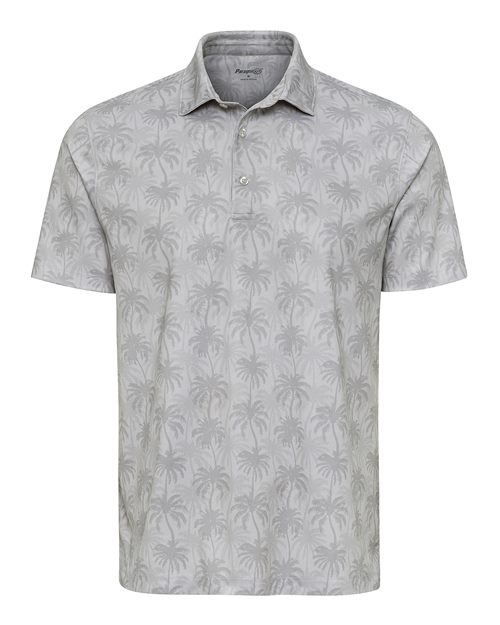 Men's Charleston Sublimated Polo - Silver Front