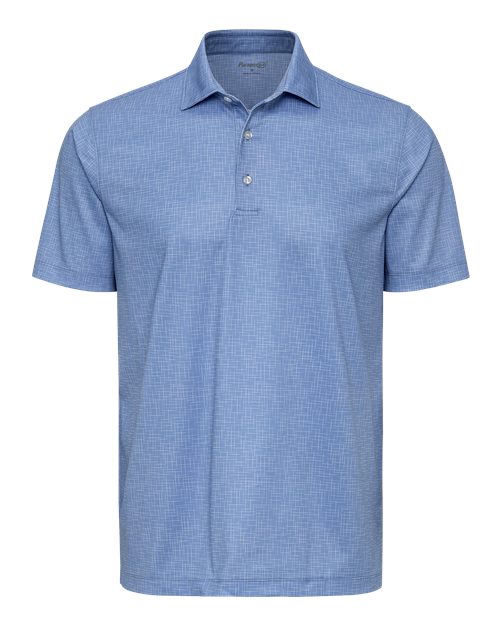 Men's Brunswick Performance Polo - Blue Sky Front