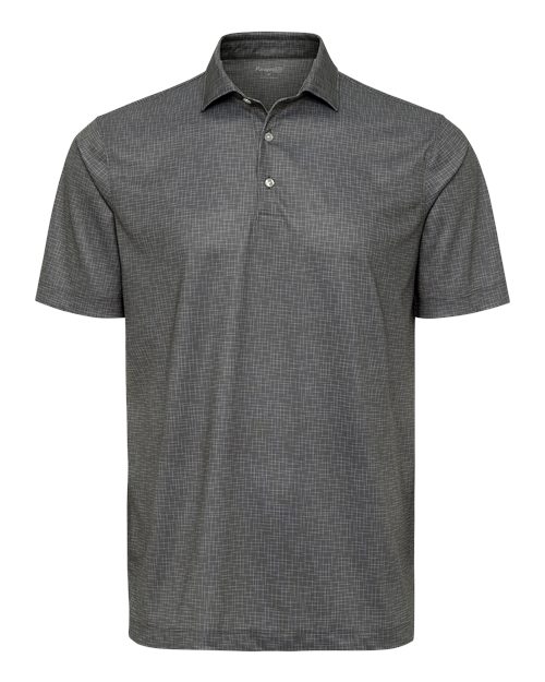 Men's Brunswick Performance Polo - Dark Grey Front
