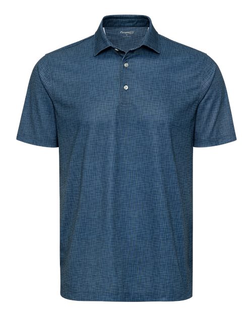 Men's Brunswick Performance Polo - Navy Front
