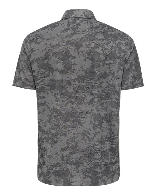 Men's Monterey Printed Polo - Grey Back