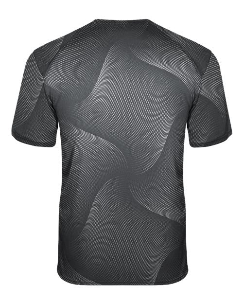 Unisex Warp T-Shirt - Graphite Back