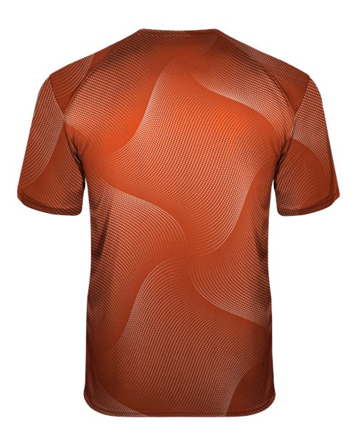Youth Warp T-Shirt - Burnt Orange Back