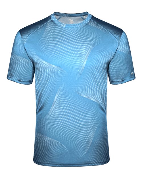 Youth Warp T-Shirt - Columbia Blue Front
