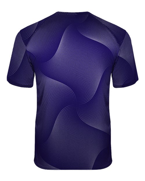 Youth Warp T-Shirt - Purple Back