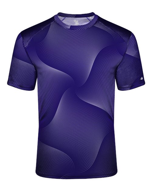 Youth Warp T-Shirt - Purple Front