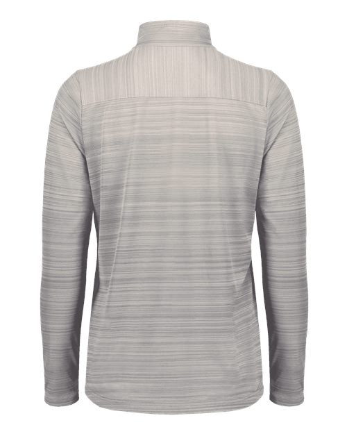 Women's Pursuit Quarter-Zip Pullover - Athletic Grey Back