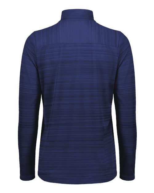 Women's Pursuit Quarter-Zip Pullover - Navy Back