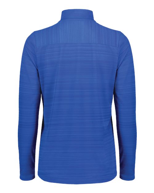 Women's Pursuit Quarter-Zip Pullover - Royal Back