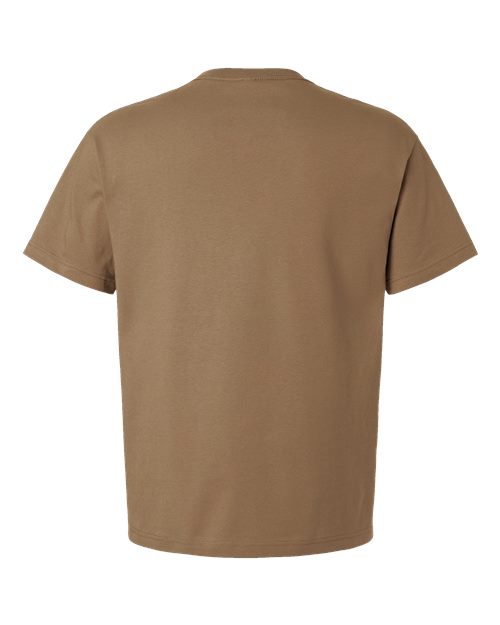 6 oz. Heavyweight Tee - Vintage Brown Back