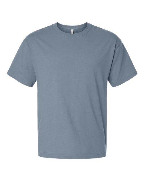 6 oz. Heavyweight Tee - Vintage Denim Front