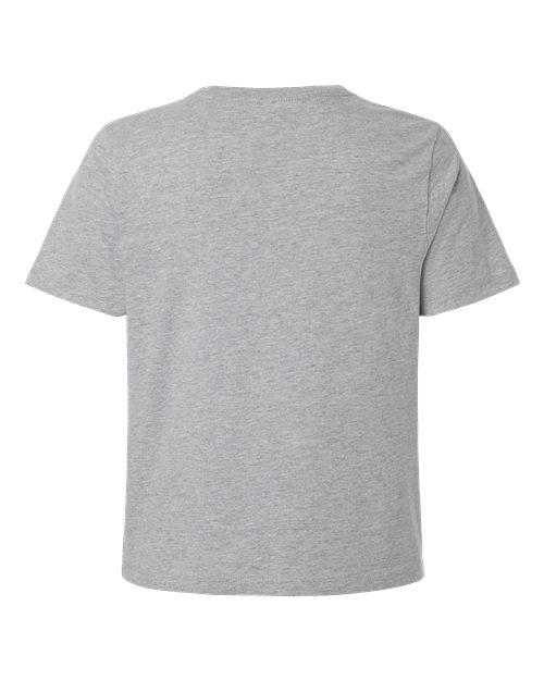 Women's 6 oz. Heavyweight Tee - Athletic Heather Back