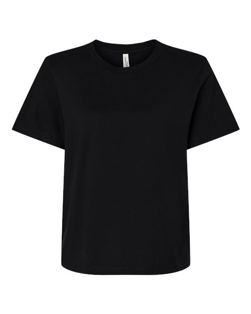 BELLA + CANVAS Women's 6 oz. Heavyweight Tee - Black Front