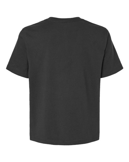 Women's 6 oz. Heavyweight Tee - Dark Grey Back