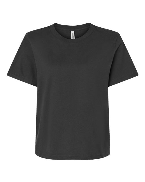 Women's 6 oz. Heavyweight Tee - Dark Grey Front