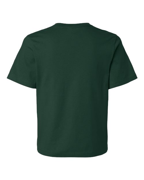 Women's 6 oz. Heavyweight Tee - Forest Back