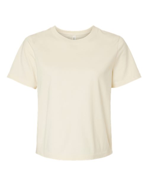 Women's 6 oz. Heavyweight Tee - Natural Front