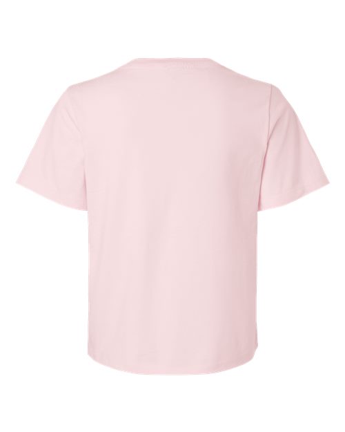 Women's 6 oz. Heavyweight Tee - Soft Pink Back