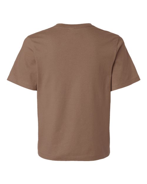 Women's 6 oz. Heavyweight Tee - Vintage Brown Back