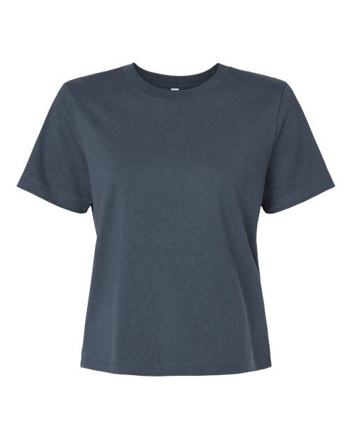 BELLA + CANVAS Women's 6 oz. Heavyweight Tee - Vintage Navy Front