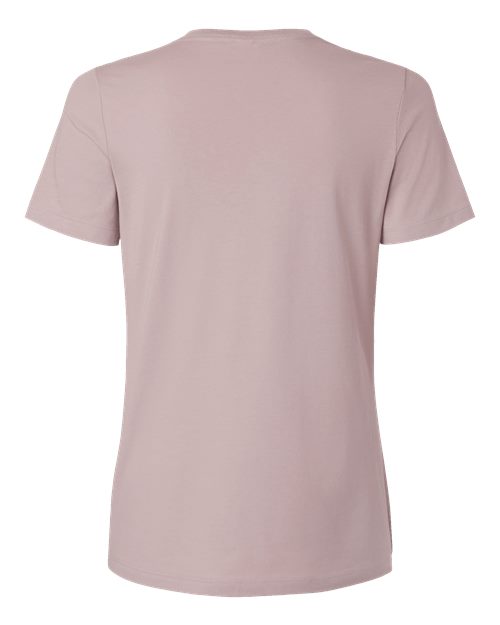 Women’s Relaxed Jersey Tee - Pink Gravel Back