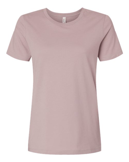 Women’s Relaxed Jersey Tee - Pink Gravel Front