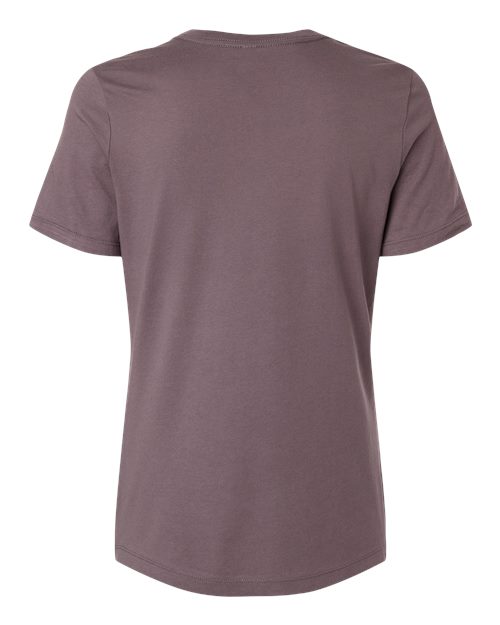 Women’s Relaxed Jersey Tee - Purple Storm Back