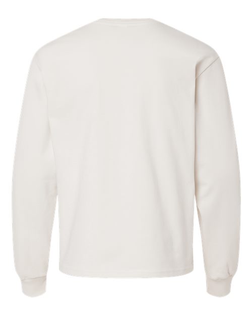 Youth 6oz. Heavyweight Long Sleeve Tee - Vintage White Back