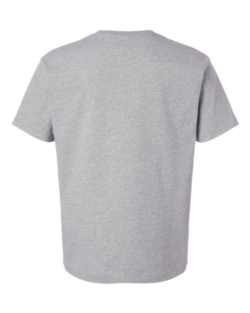 Unisex 7.5 oz Heavyweight Tee - Athletic Heather Back