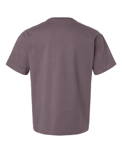 Unisex 7.5 oz Heavyweight Tee - Purple Storm Back
