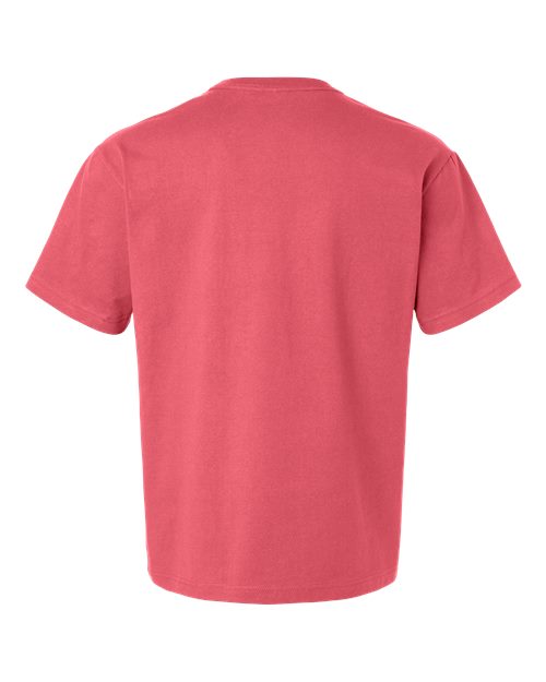 Unisex 7.5 oz Heavyweight Tee - Vintage Red Back
