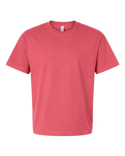 Unisex 7.5 oz Heavyweight Tee - Vintage Red Front