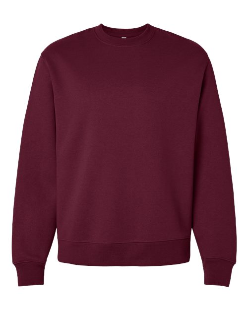 Unisex 10 oz. Heavyweight Crewneck Sweatshirt - Maroon Front