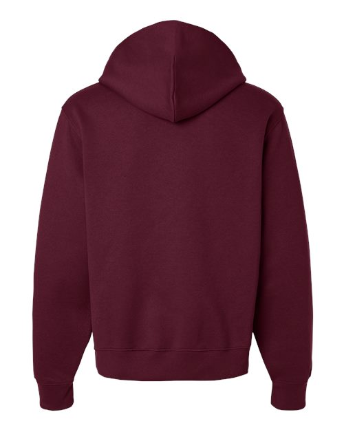 Unisex 10 oz. Heavyweight Hoodie Sweatshirt - Maroon Back