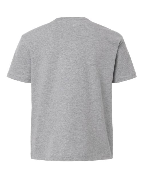 Youth 6 oz. Heavyweight Tee - Athletic Heather Back