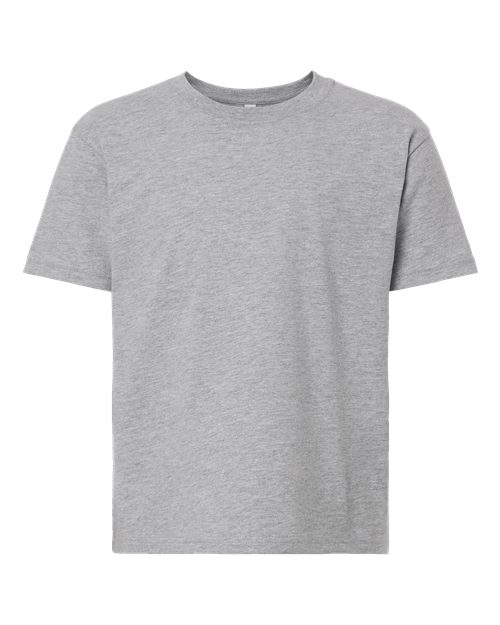 Youth 6 oz. Heavyweight Tee - Athletic Heather Front