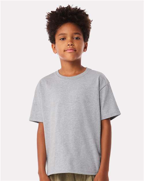 BELLA + CANVAS Youth 6 oz. Heavyweight Tee - Model Front