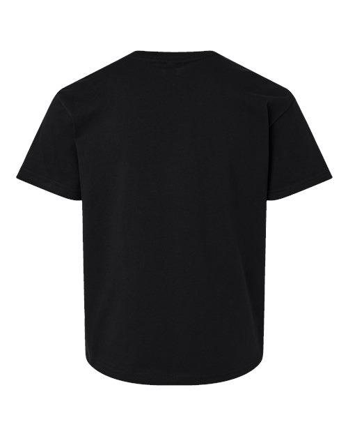 Youth 6 oz. Heavyweight Tee - Black Back