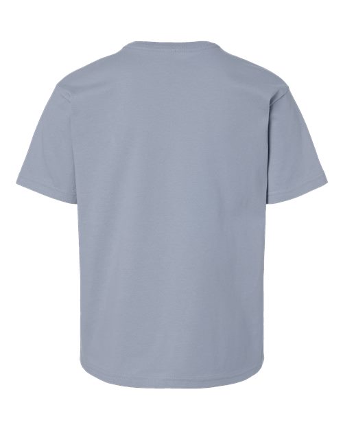Youth 6 oz. Heavyweight Tee - Vintage Denim Back