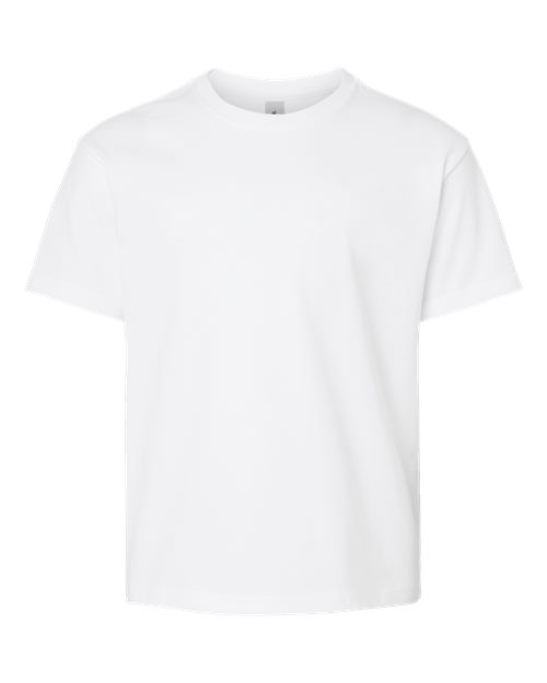 Youth 6 oz. Heavyweight Tee - White Front