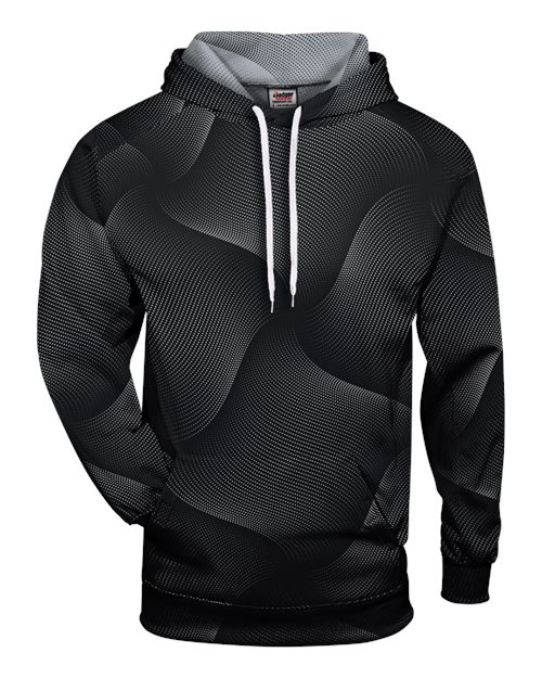 Men's Warp Hooded Sweatshirt - Black Front