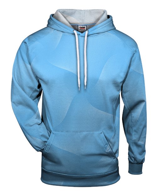 Men's Warp Hooded Sweatshirt - Columbia Blue Front