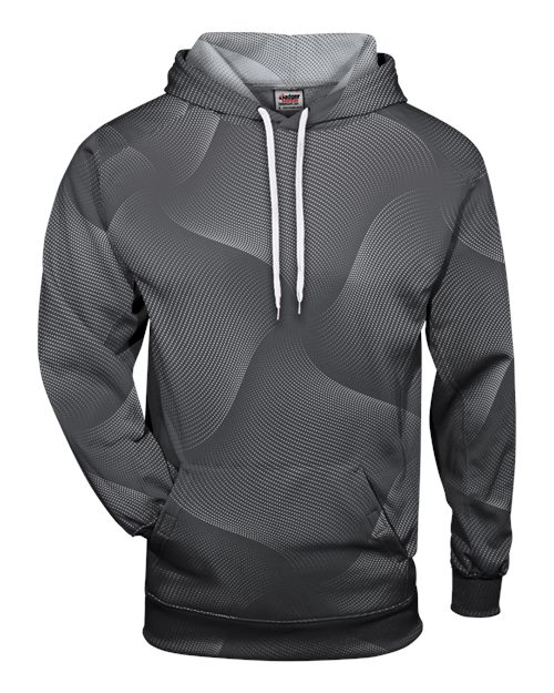 Men's Warp Hooded Sweatshirt - Graphite Front